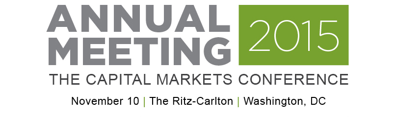 SIFMA Annual Meeting 2015 SIFMA Annual Meeting 2015