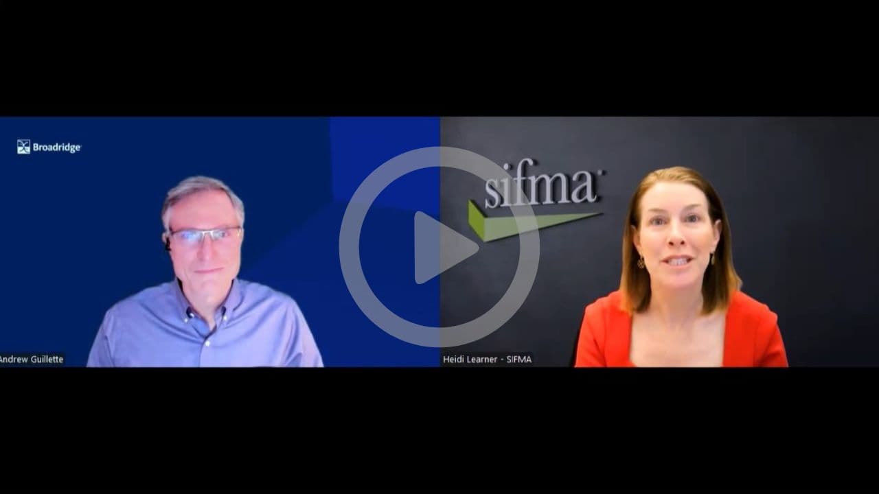 Heidi Learner and Andrew Guillette on The SIFMA Podcast