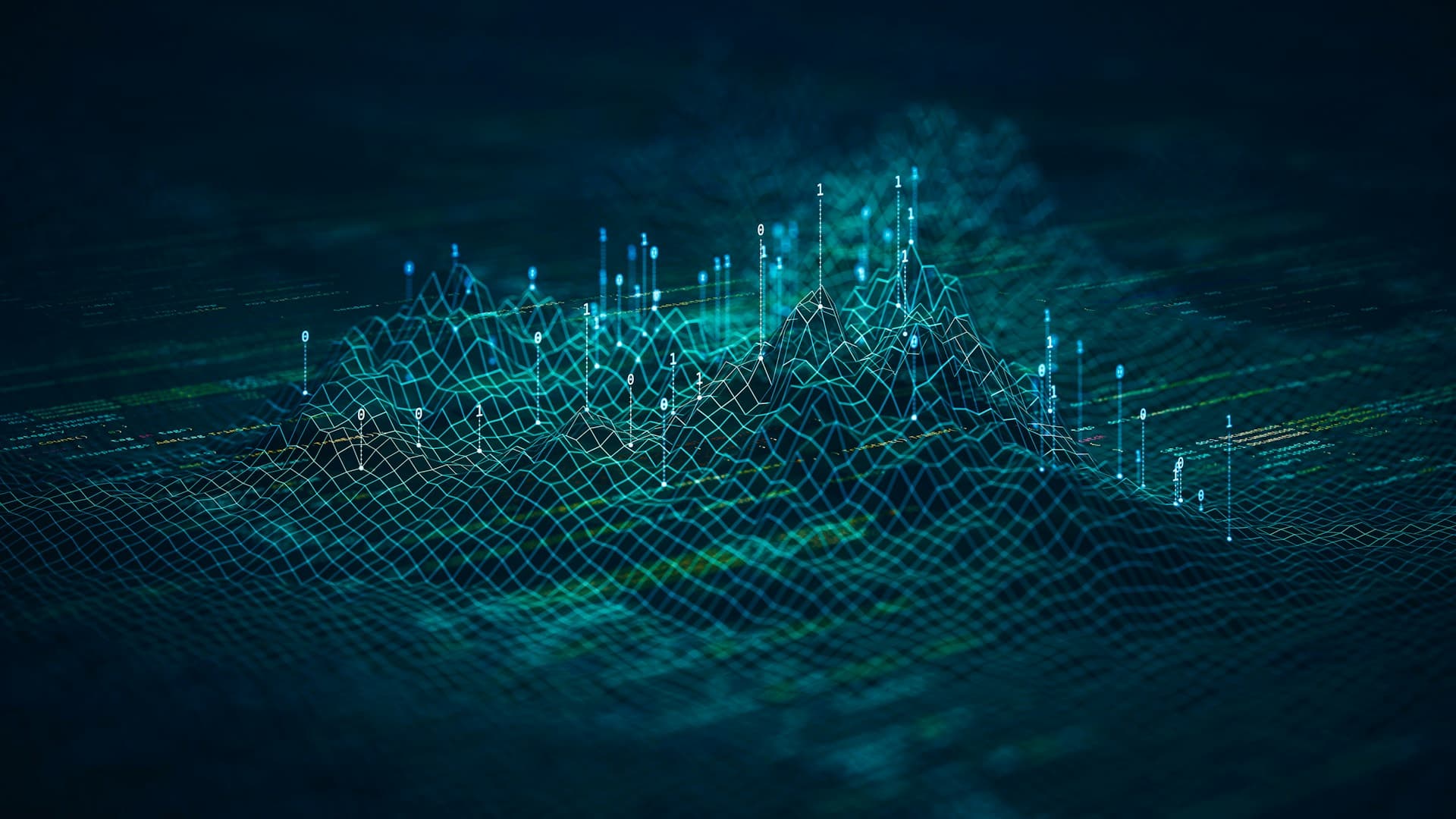abstract data image