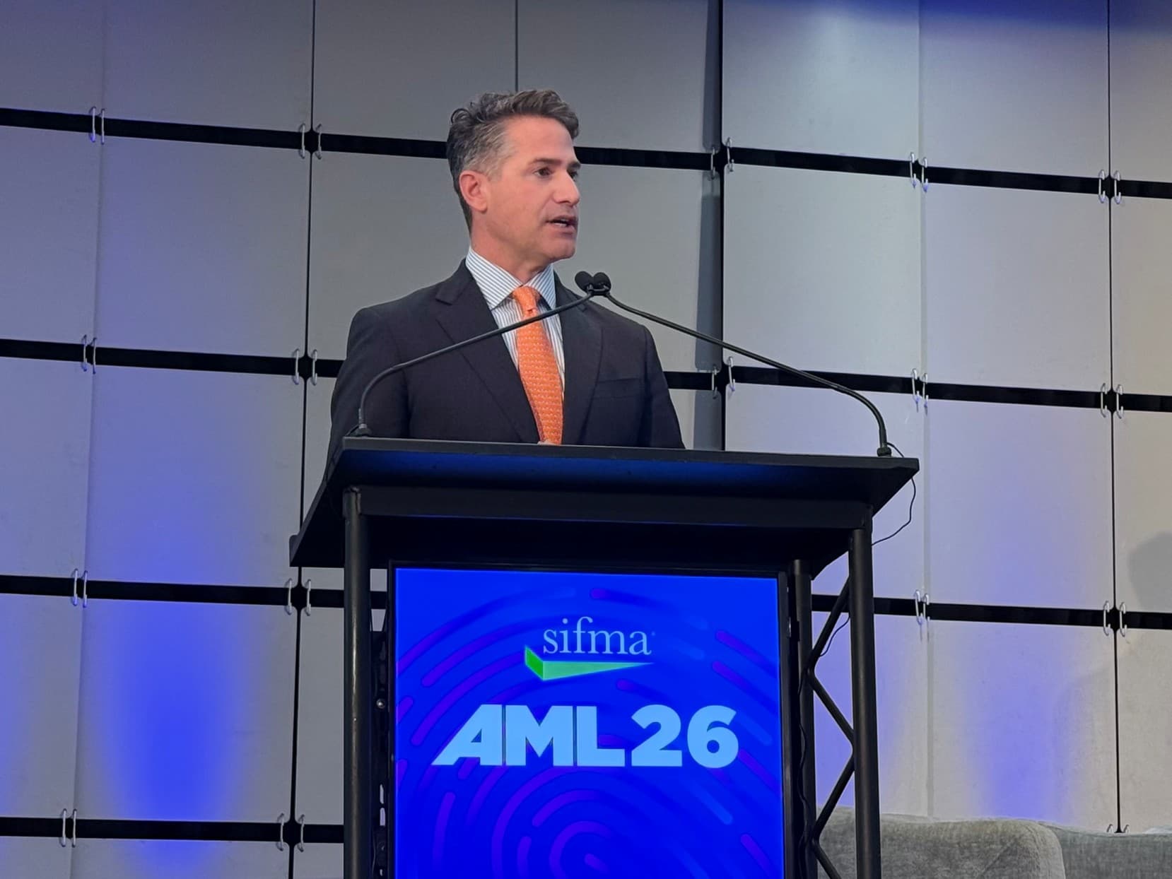 Bernard Canepa at SIFMA's 2026 AML Conference