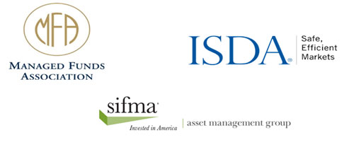 ISDA - MFA - SIFMA logos - 24 Investment Management Firms Commit to Single-Name CDS Clearing