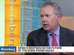 Bentsen Discusses Stress Tests and Finreg on BloombergTV