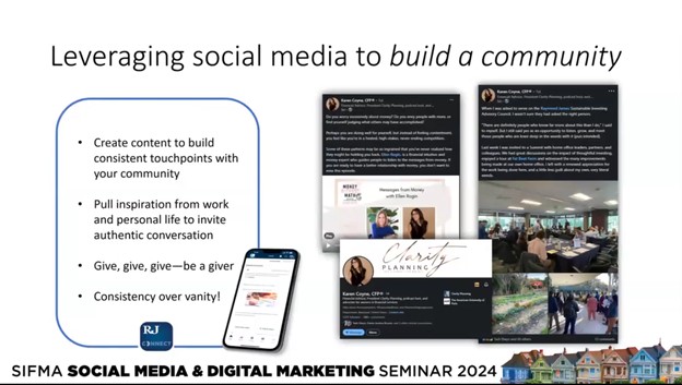 SIFMA's Social Media and Digital Marketing Seminar 2024 Leveraging social media to build a community